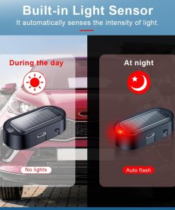SunBlink simulirana alarmna lučka za avto