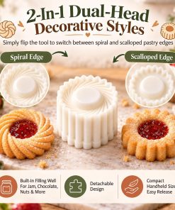 DoughForm dvostranski modelček za pecivo