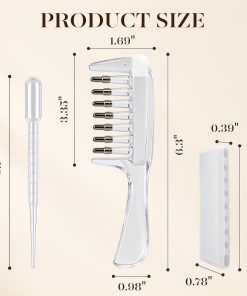 Scalp glavnik za nanos olja