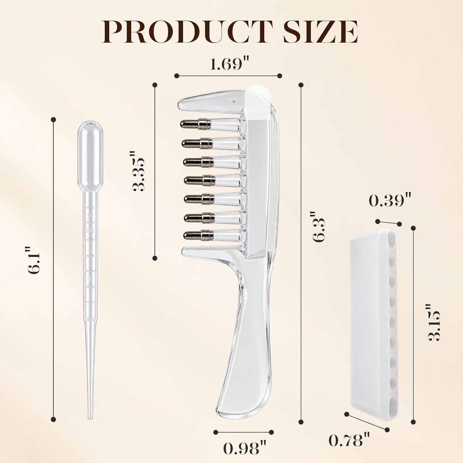 S5-17 Scalp glavnik za nanos olja